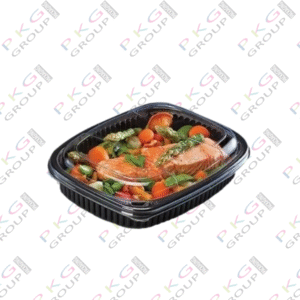 Boîtes alimentaires micro-ondables 1 compartiment – 1000 ml