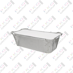 Barquettes aluminium avec couvercle carton – 600 pcs