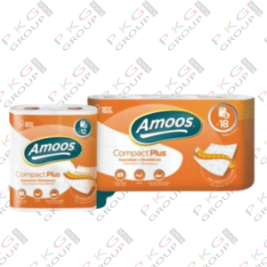 Papier toilette Amoos Compact Plus 3 plis – 4 pcs